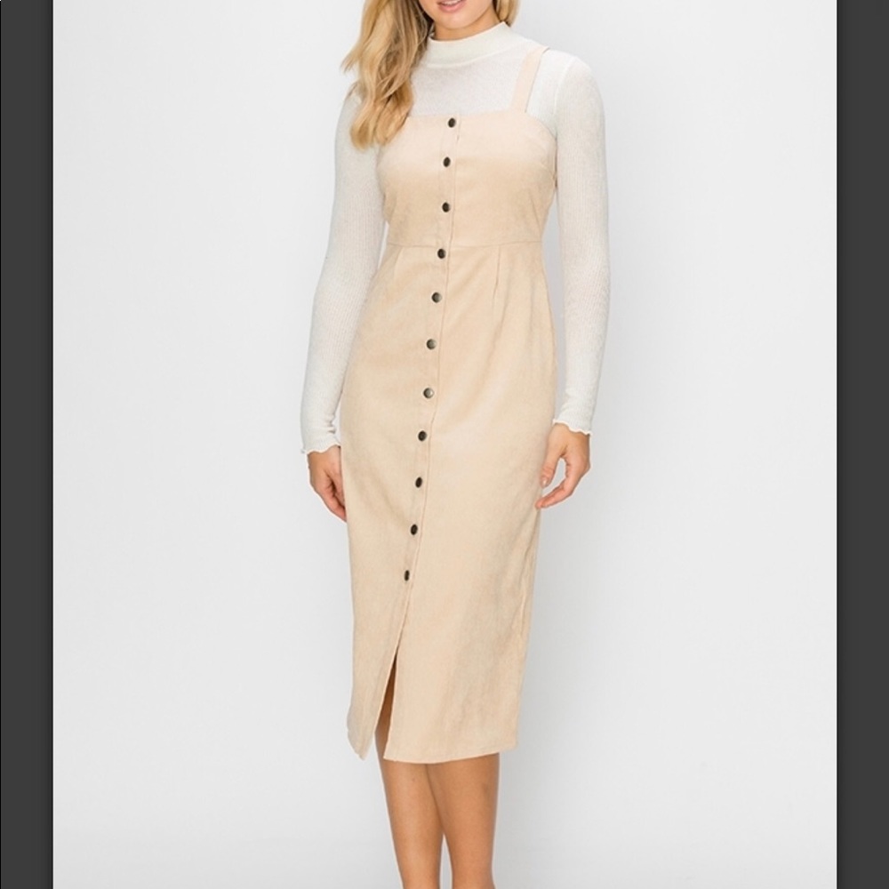 Cream Colored Dress & Mauve colores dress